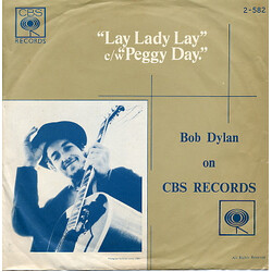 Bob Dylan Lay Lady Lay USED VINYL 7INCH SINGLE 45 RPM