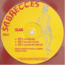 Slab Red 4 (Skin) VINYL 12" USED