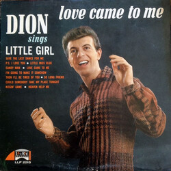 Dion (3) Love Came To Me Vinyl LP USED