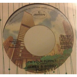 James & Bobby Purify I'm Your Puppet / Lay Me Down Easy USED VINYL 7INCH 45 RPM