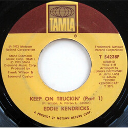 Eddie Kendricks Keep On Truckin' VINYL 7" USED