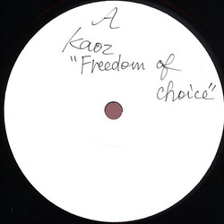 Kaos / Stephanie Mills Freedom Of Choice / (You're Puttin') A Rush On Me (Grant Nelson Remixes) USED VINYL 12INCH 33 S RPM WHITE LABEL