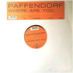 Paffendorf Where Are You VINYL 12" USED