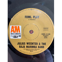 Julius Wechter / Baja Marimba Band Fowl Play / Sounds Of Silence USED VINYL 7INCH SINGLE 45 RPM
