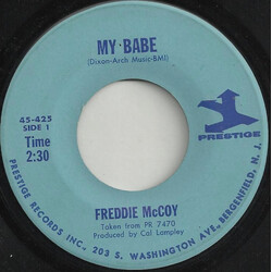 Freddie McCoy My Babe USED VINYL 7INCH 45 RPM SINGLE