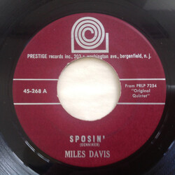 Miles Davis Sposin' / Just Squeeze Me USED VINYL 7INCH 45 RPM