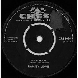 Ramsey Lewis Cry Baby Cry / Wade In The Water USED VINYL 7INCH 45 RPM SINGLE
