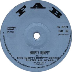 Eric "Monty" Morris / Prince Buster's All Stars / Folkes Brothers Humpty Dumpty / Carolina USED VINYL 7INCH 45 RPM SINGLE REISSUE