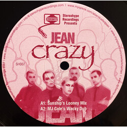 Jean (8) Crazy (Remixes) USED VINYL 12INCH 33 S RPM