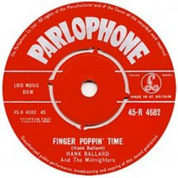 Hank Ballard & The Midnighters Finger Poppin' Time / I Love You, I Love You So-o-o USED VINYL 7INCH 45 RPM