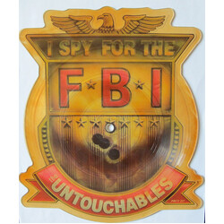 The Untouchables (7) I Spy For The F.B.I. USED VINYL 7INCH SINGLE SHAPE PICTURE DISC 45 RPM