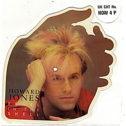Howard Jones Pearl In The Shell USED VINYL 7INCH SINGLE PICTURE DISC SHAPE 45 RPM