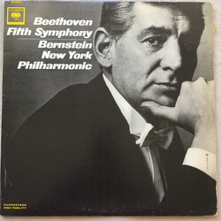 Ludwig van Beethoven / The New York Philharmonic Orchestra / Leonard Bernstein Beethoven Fifth Symphony Vinyl LP USED