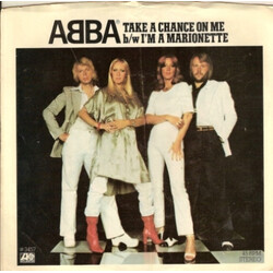 ABBA Take A Chance On Me b/w I'm A Marionette USED VINYL 7INCH 45 RPM SINGLE