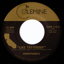Monophonics / Destruments Like Yesterday / Freedom USED VINYL 7INCH 45 RPM REPRESS