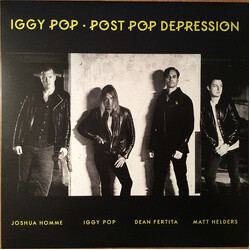 Iggy Pop Post Pop Depression Vinyl LP USED