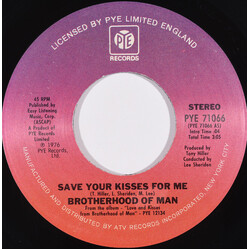 Brotherhood Of Man Save Your Kisses For Me Vinyl 7" USED