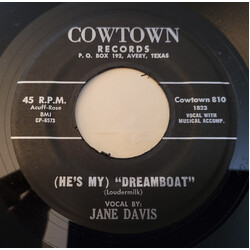 Jane Davis (5) (He's My) Dreamboat / Dancing In The Shadows USED VINYL 7INCH 45 RPM