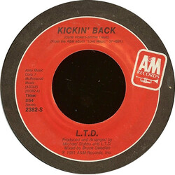 L.T.D. Kickin' Back USED VINYL 7INCH 45 RPM SINGLE STYRENE