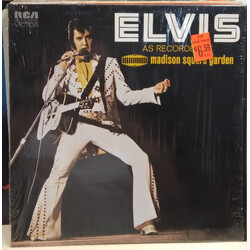 Elvis Presley Elvis As Recorded At Madison Square Garden Vinyl LP USED