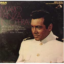Mario Lanza Mario Lanza In Opera Vinyl LP USED