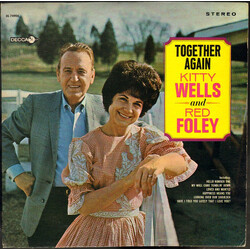 Kitty Wells / Red Foley Together Again Vinyl LP USED