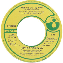 Little River Band Help Is On Its Way USED VINYL 7INCH 45 RPM SINGLE STEREO