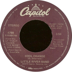 Little River Band Cool Change / Middle Man VINYL 7" USED
