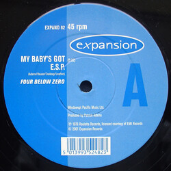 Four Below Zero / Charles Johnson My Baby's Got E.S.P. / Never Had A Love So Good USED VINYL 12INCH 45 RPM