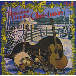 Various Bluegrass Country Christmas Vinyl LP USED
