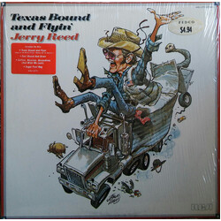 Jerry Reed Texas Bound And Flyin' Vinyl LP USED