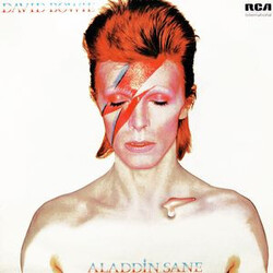 David Bowie Aladdin Sane Vinyl LP USED
