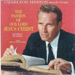 Charlton Heston / The Robert DeCormier Chorale Charlton Heston Reads From The Passion Of Our Lord Jesus Christ Vinyl LP USED
