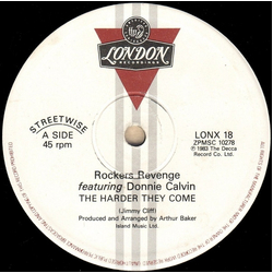 Rockers Revenge / Donnie Calvin The Harder They Come Vinyl 12" USED