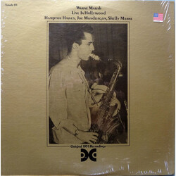 Warne Marsh Live In Hollywood Vinyl LP USED