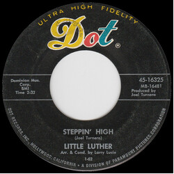 Little Luther Steppin' High / Du Dee Squat USED VINYL 7INCH 45 RPM