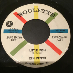 Ken Pepper Little Fish / The Dying Soldier USED VINYL 7INCH 45 RPM PROMO