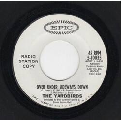 The Yardbirds Over Under Sideways Down USED VINYL 7INCH 45 RPM SINGLE PROMO STYRENE