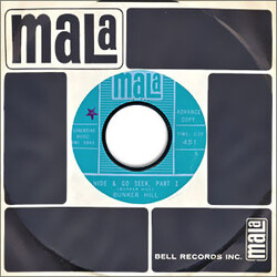 Bunker Hill Hide & Go Seek USED VINYL 7INCH 45 RPM SINGLE PROMO