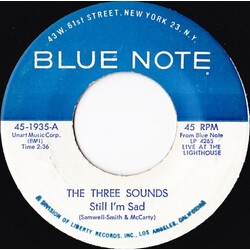 The Three Sounds Still I'm Sad USED VINYL 7INCH 45 RPM