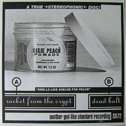 Rocket From The Crypt / Deadbolt Smells Like Grease For Peace USED VINYL 7INCH SINGLE 45 RPM LIMITED EDITION NUMBERED