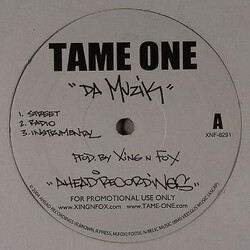 Tame One Da Muzik USED VINYL 12INCH