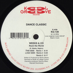 Weeks & Co. Rock The World VINYL 12" USED