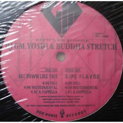 DJ GM Yoshi / Buddha Stretch Get Down Like This USED VINYL 12INCH 33 S RPM