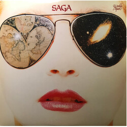 Saga (3) Worlds Apart Vinyl LP USED
