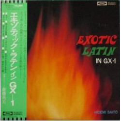 Hidemi Saito Exotic Latin In GX-1 Vinyl LP USED