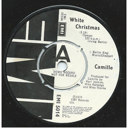 Camille (45) White Christmas Vinyl 7" USED