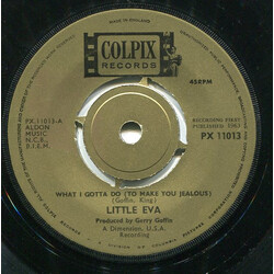 Little Eva What I Gotta Do (To Make You Jealous) / The Trouble With Boys USED VINYL 7INCH 45 RPM SINGLE