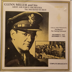 Glenn Miller And The Army Air Force Band The Band Of The Training Command Vinyl LP USED