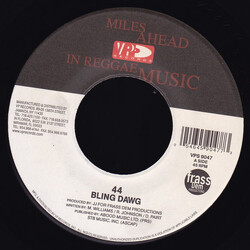 Bling Dawg 44 USED VINYL 7INCH 45 RPM